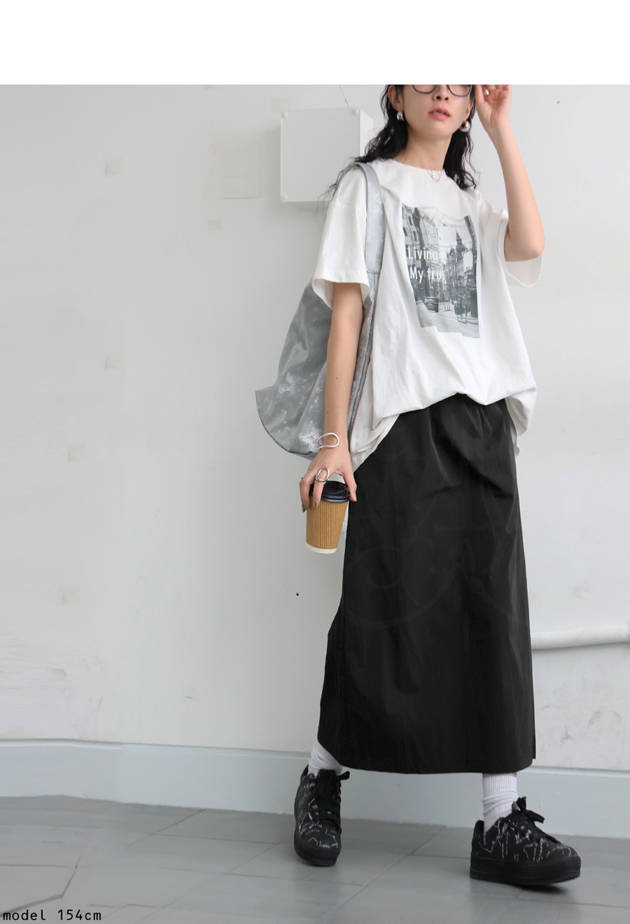 ナイロンスカート スカート レディース ボトムス 送料無料・(80)メール