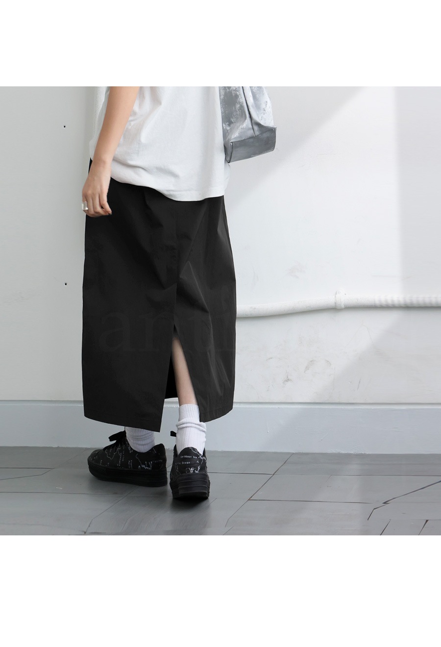 ナイロンスカート スカート レディース ボトムス 送料無料・(80