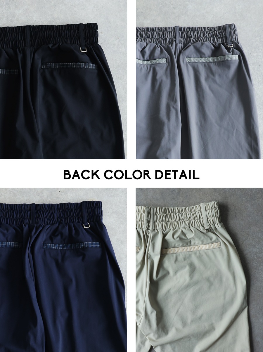 ANTIQUA GOLF×STCH パンツ レディース ジョガーパンツ ロゴ サッカー