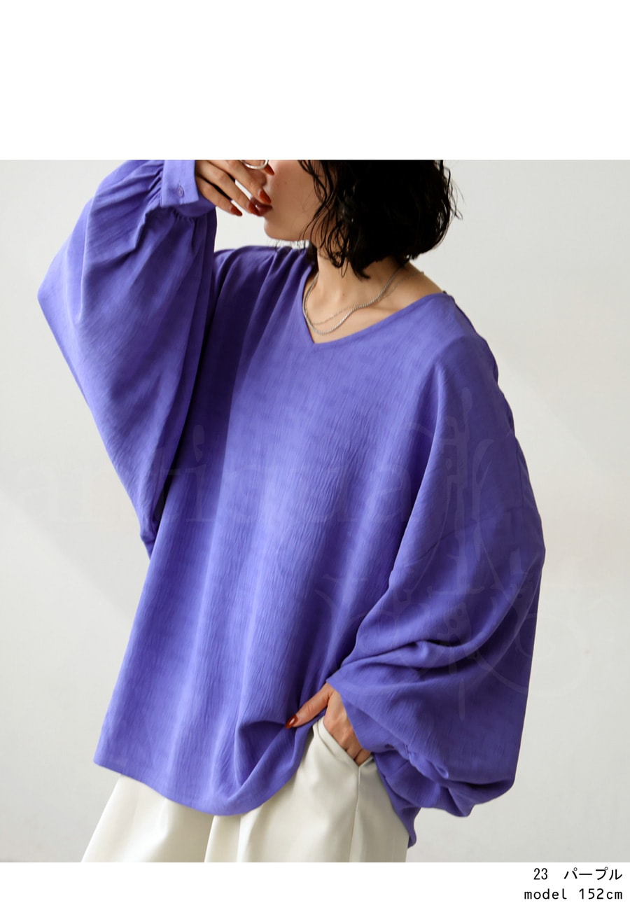Horme バルーントップス　ブラウス balloon one shoulder tops / バルーンワンショルダートップス