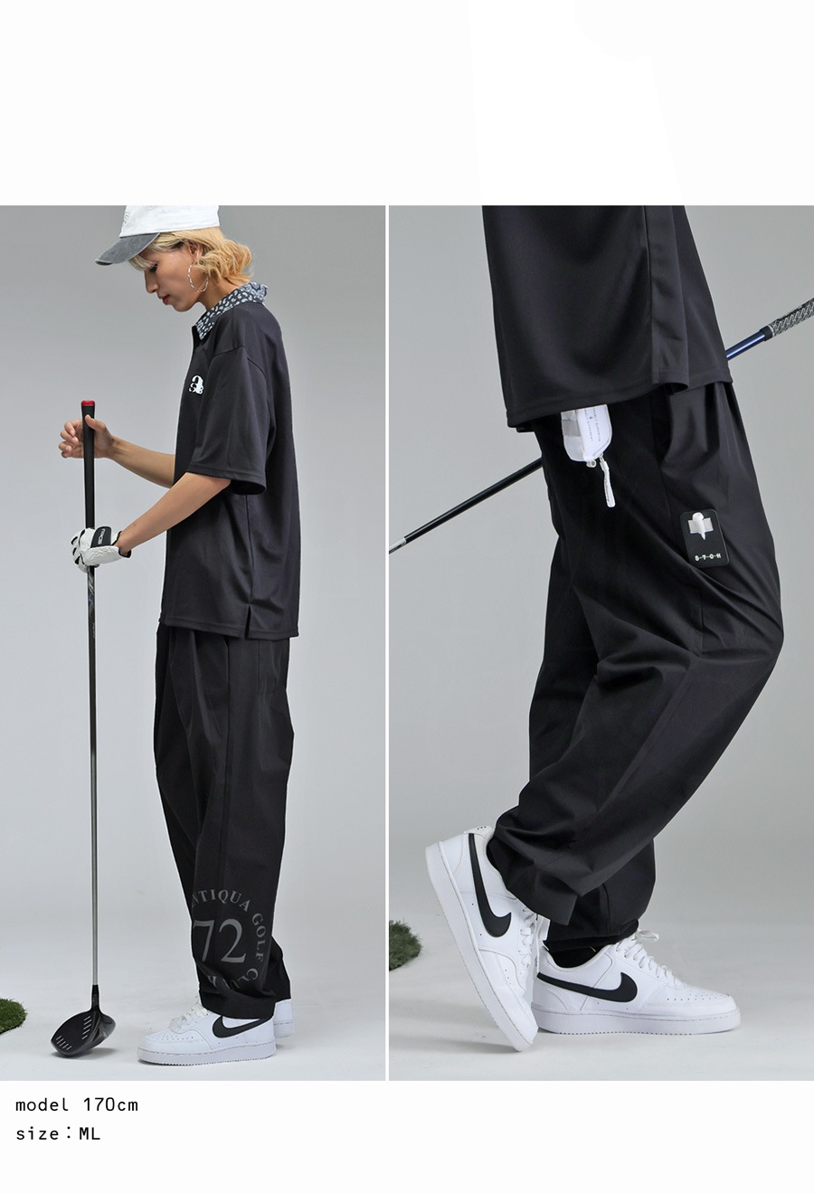 ANTIQUA GOLF×STCH パンツ メンズ 送料無料・再販。(80)メール便