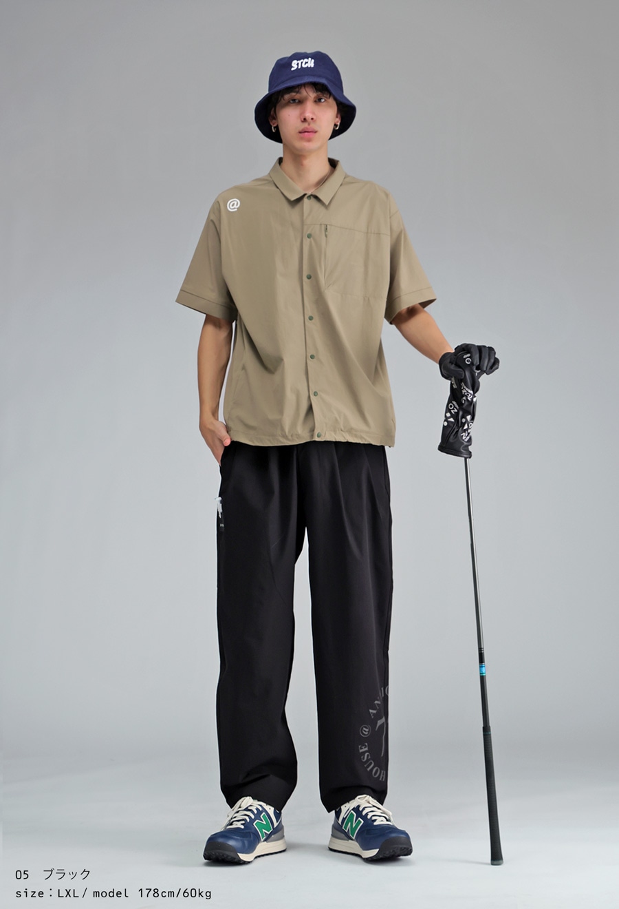 ANTIQUA GOLF×STCH パンツ メンズ 送料無料・(80)メール便可