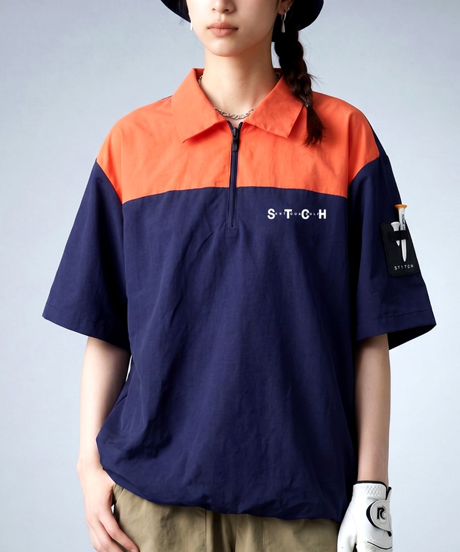 ANTIQUA GOLF×STCH ポロシャツ レディース 送料無料 ・(50)メール便可