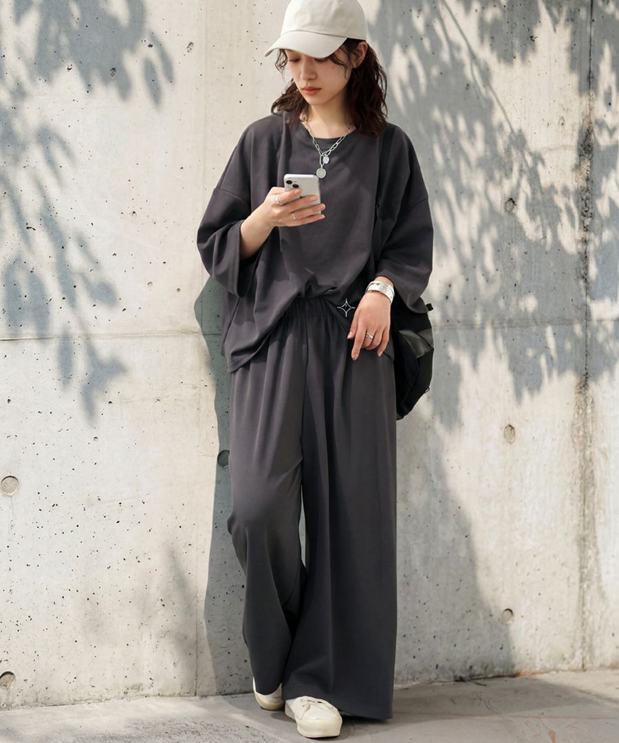 予約：6月中旬納期】コーデに悩まない服。セットアップ レディース