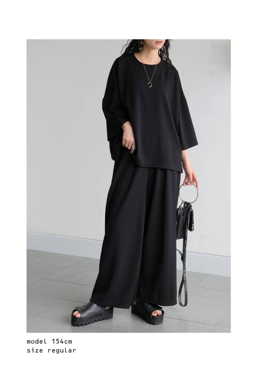 予約：6月中旬納期】コーデに悩まない服。セットアップ レディース