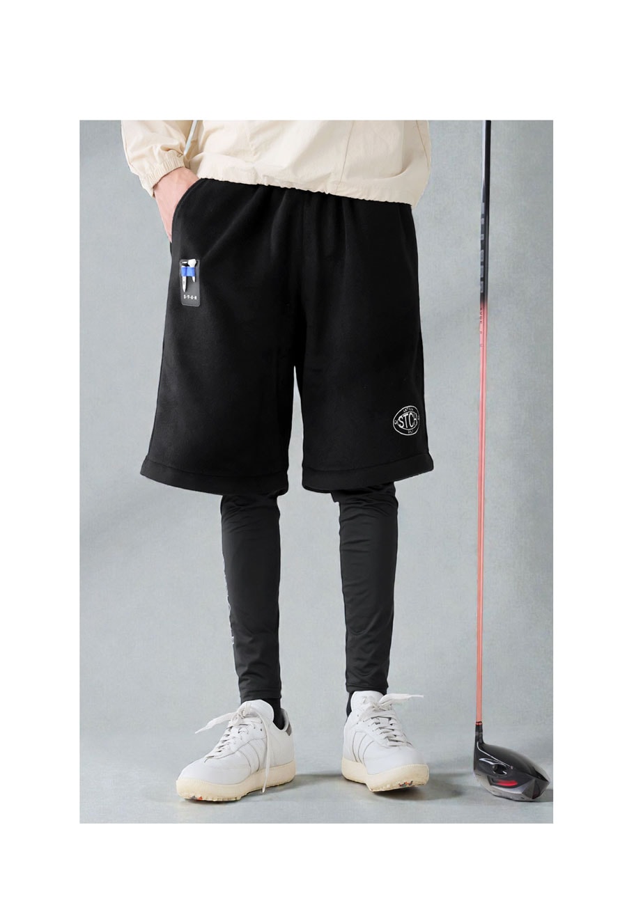 ANTIQUA GOLF×STCH 裏起毛パンツ メンズ 送料無料・メール便不可