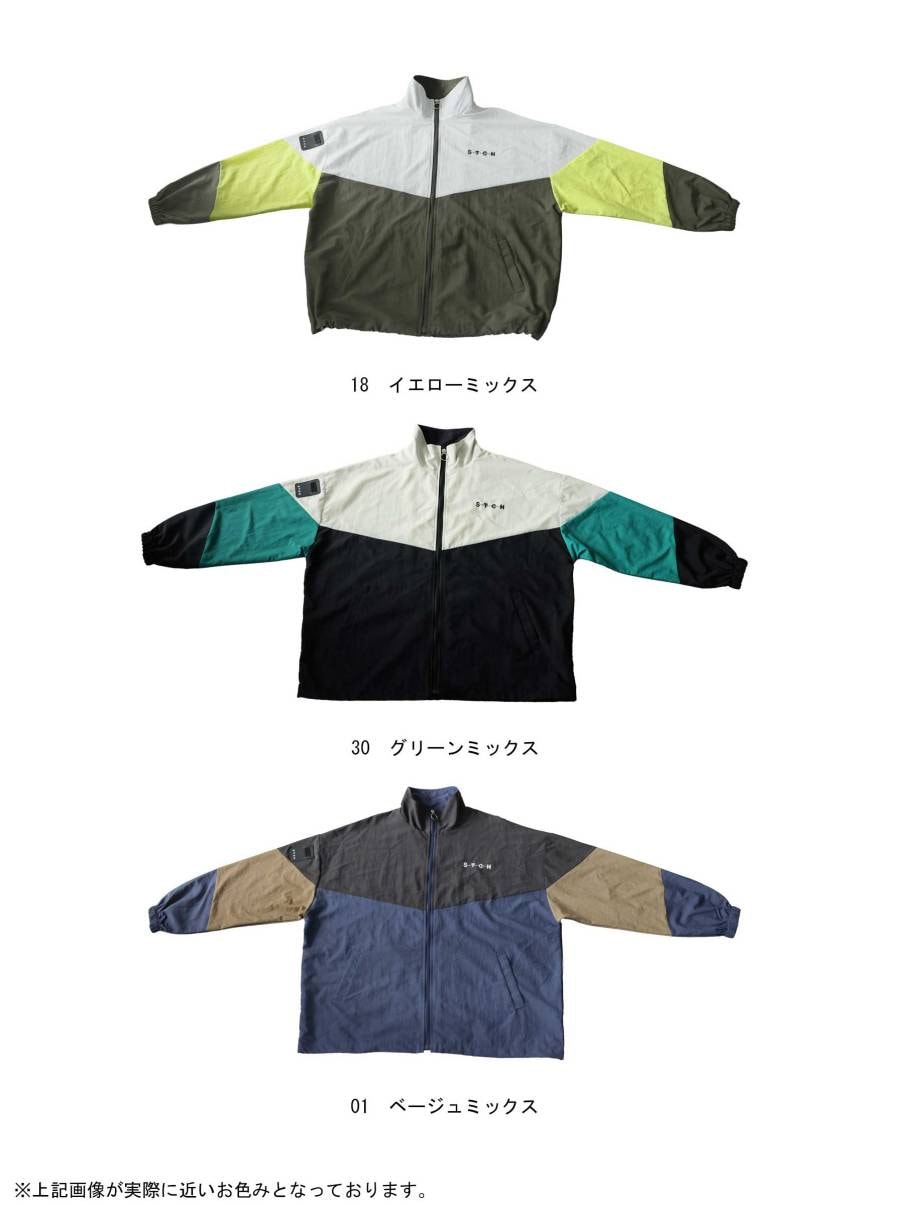 ANTIQUA GOLF×STCH ブルゾン レディース 撥水 長袖 スタンドネック