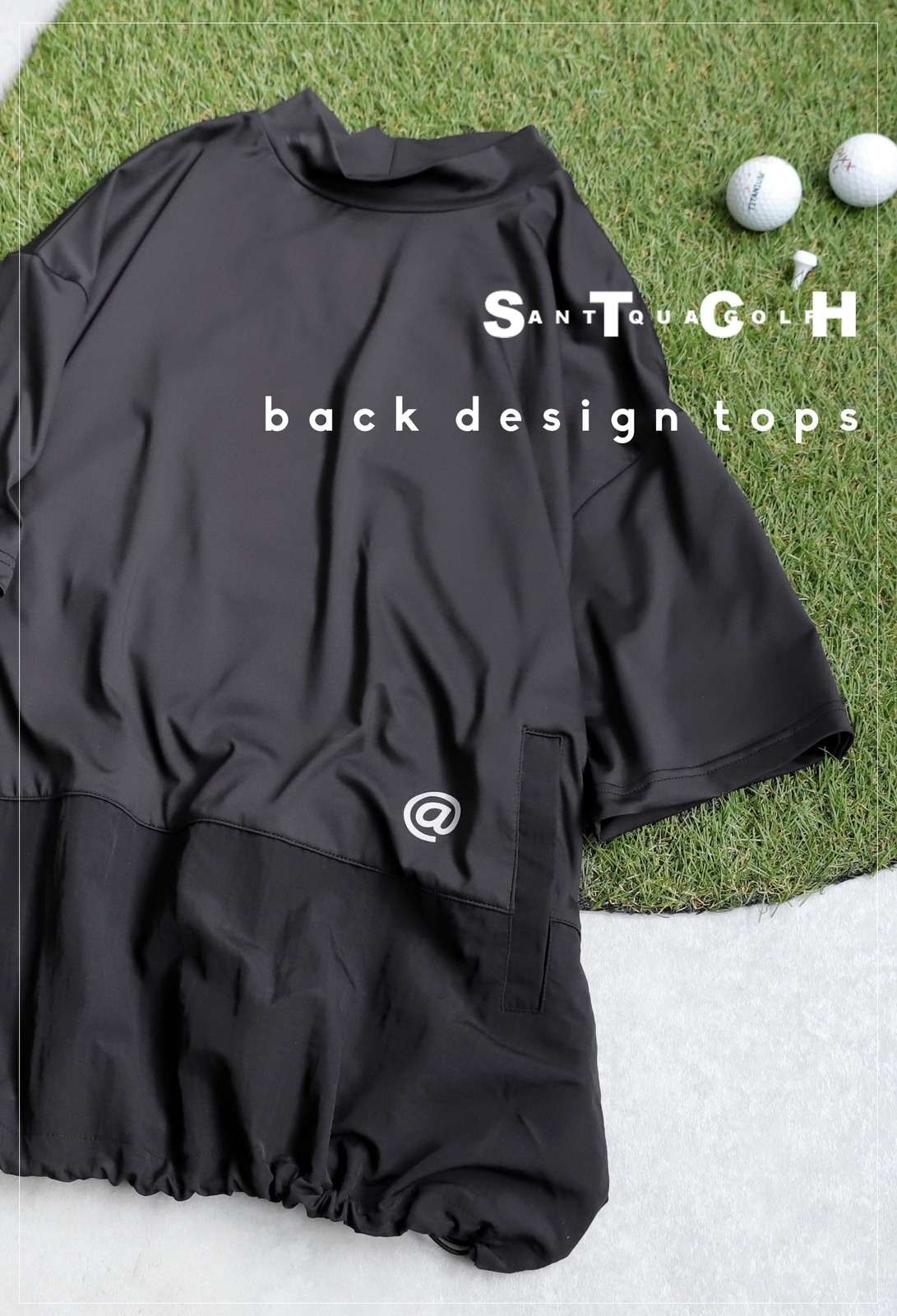 ANTIQUA GOLF×STCH トップス メンズ 送料無料・(80)メール便可