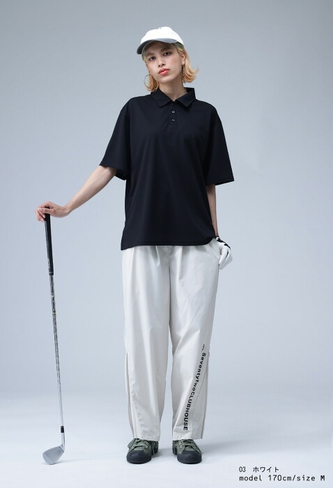 【STCH】2wayシルエットパンツ antiqua サイズL ホワイト 楽天市場】ANTIQUA GOLF×STCH ロゴパンツ パンツ メンズ 送料
