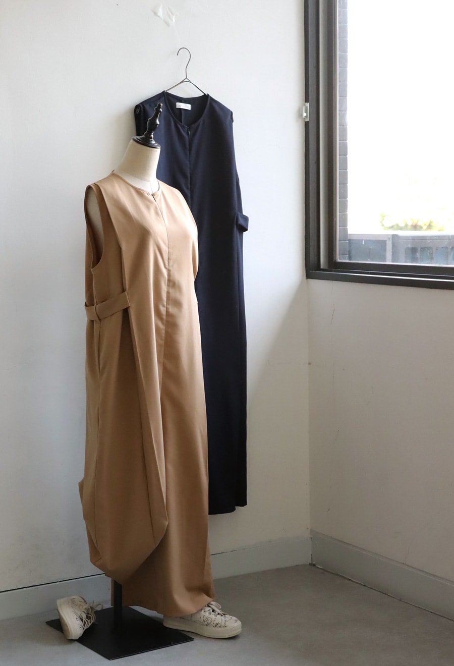 オールインワン レディース ボトムス パンツ 無地 送料無料・メール便