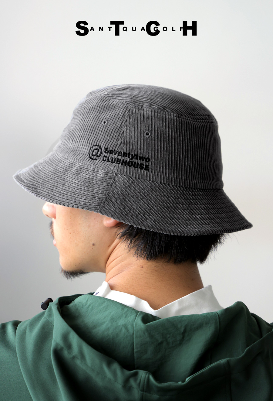 帽子 JJU 再入荷予定有!ANTIQUA GOLF×STCH 帽子 メンズ 送料無料・(80