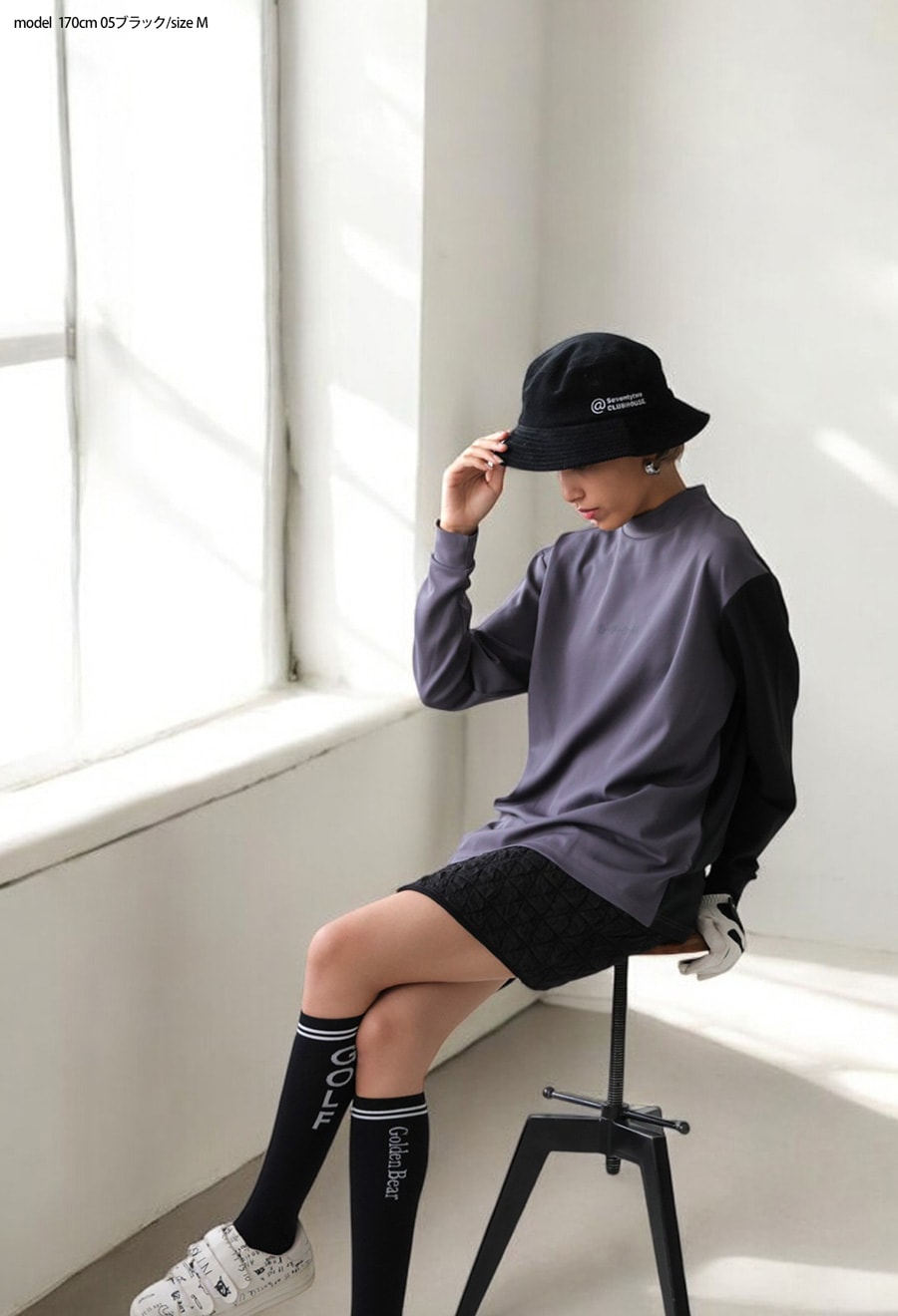 帽子 JJU 再入荷予定有!ANTIQUA GOLF×STCH 帽子 メンズ 送料無料・(80