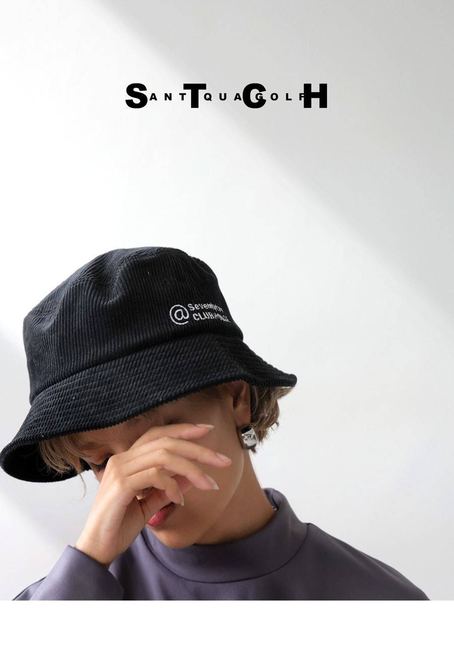 帽子3点 再入荷予定有!ANTIQUA GOLF×STCH 帽子 メンズ 送料無料・(80
