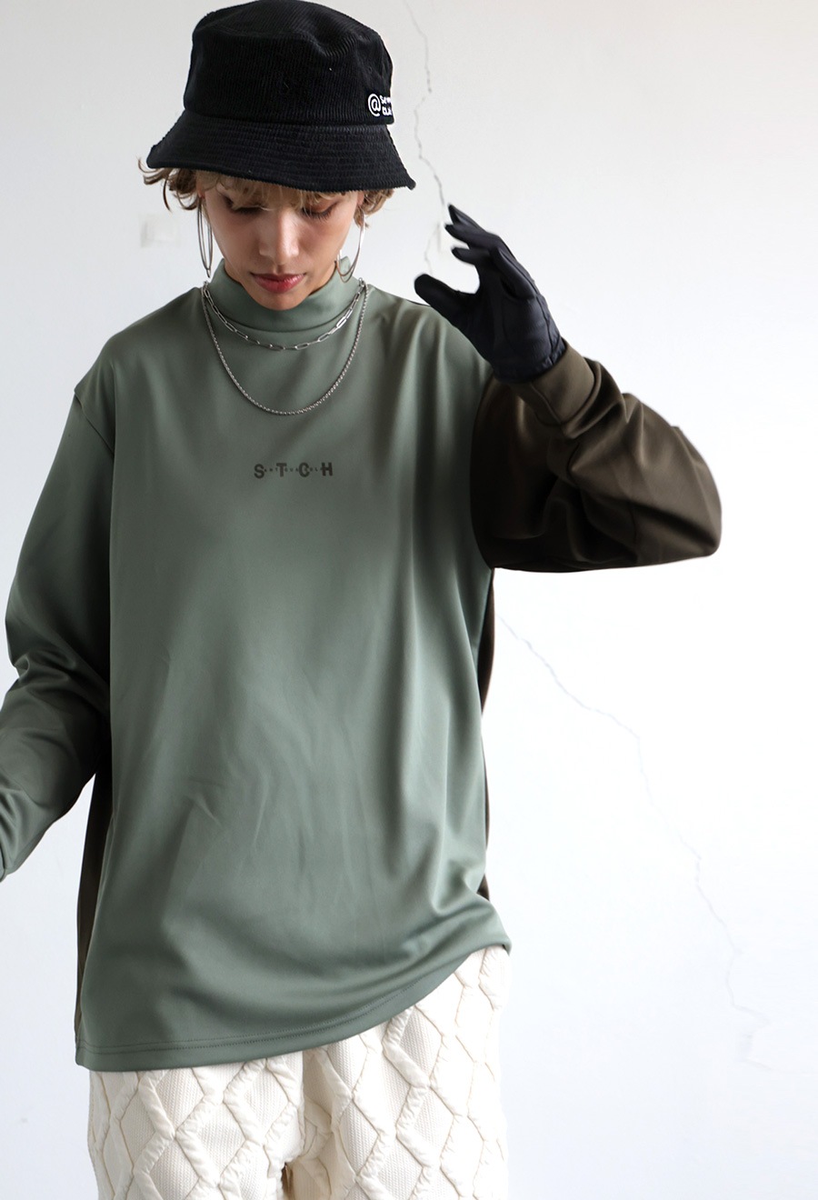 再入荷予定有!ANTIQUA GOLF×STCH 帽子 メンズ 送料無料・(80