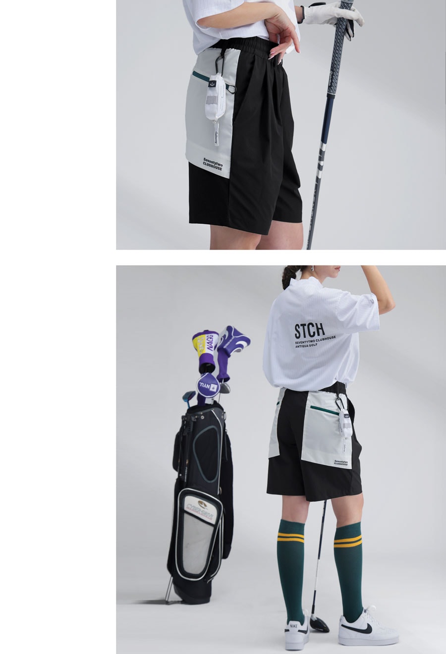 ANTIQUA GOLF×STCH パンツ メンズ 送料無料・メール便不可