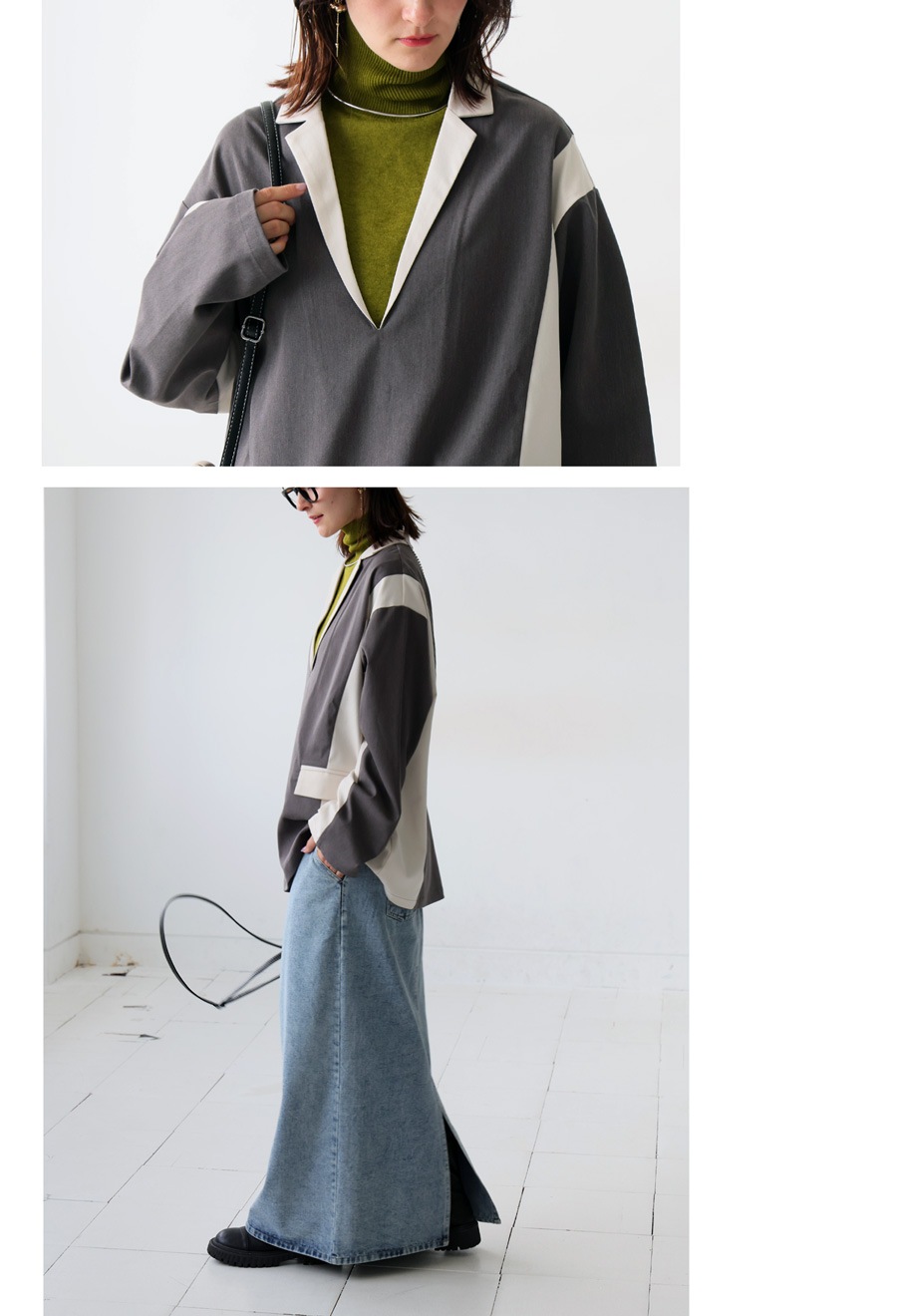 【はな】替え袖 うそつき襦袢 うそつき長じゅばん「WITH」専用の替え袖：つゆ