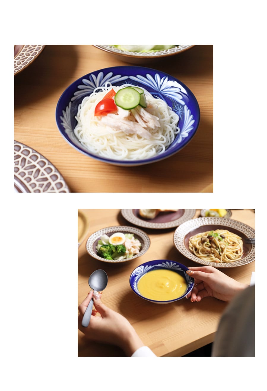 切子写し 中鉢 和モダン 食器 磁器 電子レンジ 食洗機 日本製・メール