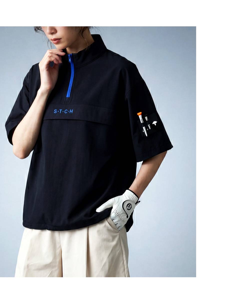 ANTIQUA GOLF×STCH プルオーバー レディース 送料無料 ・(100)メール便