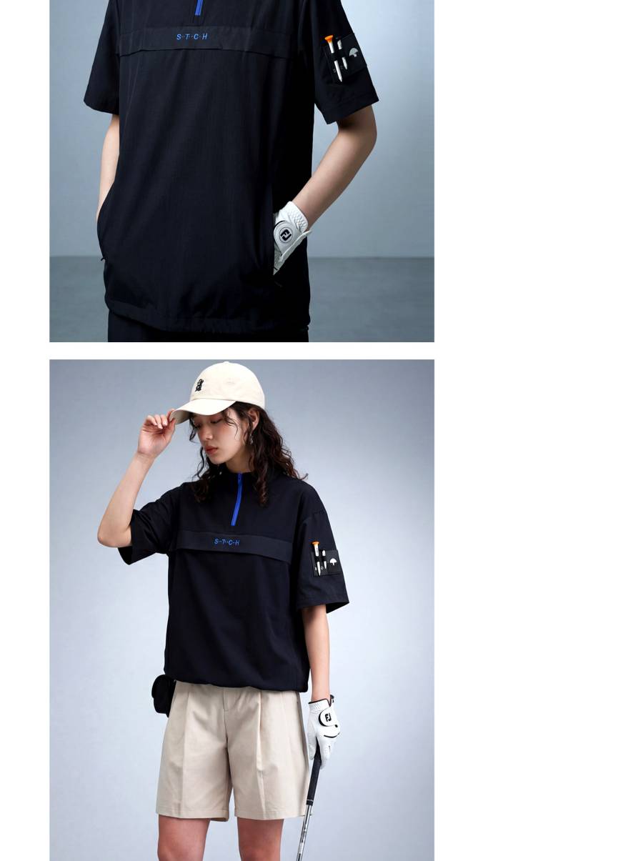 ANTIQUA GOLF×STCH プルオーバー レディース 送料無料 ・(100)メール便