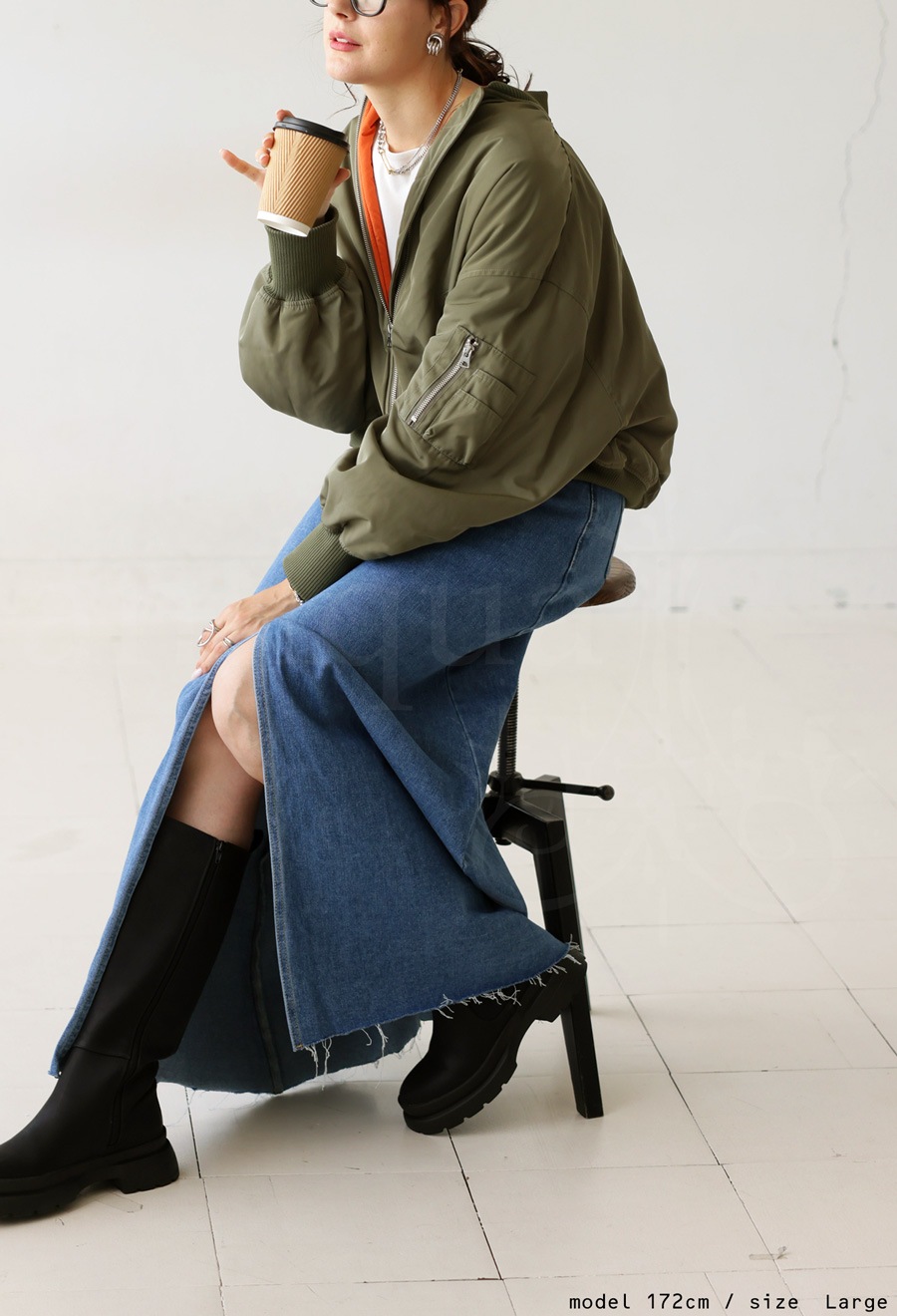 デニムスカート スカート レディース ボトムス ロング 送料無料