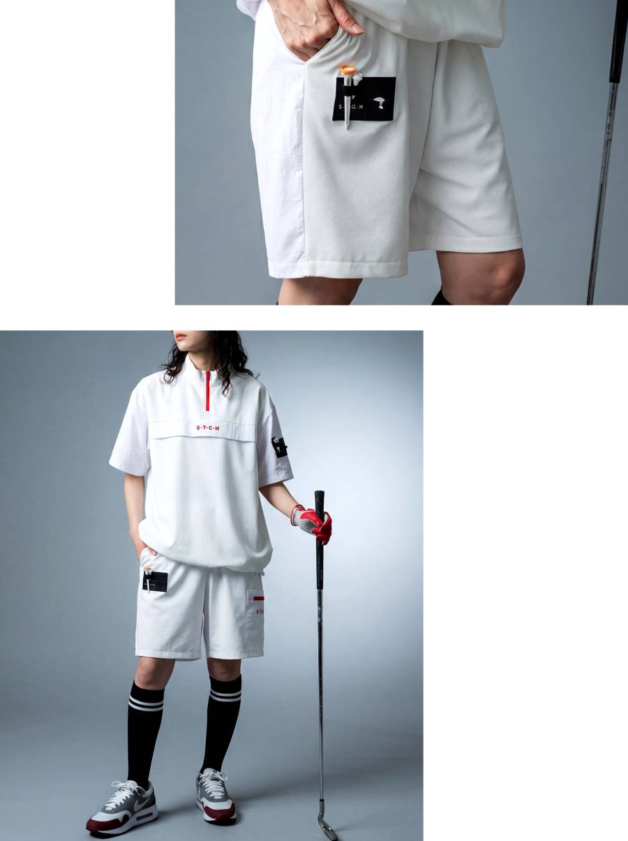 ANTIQUA GOLF×STCH パンツ レディース 送料無料 ・(80)メール便可