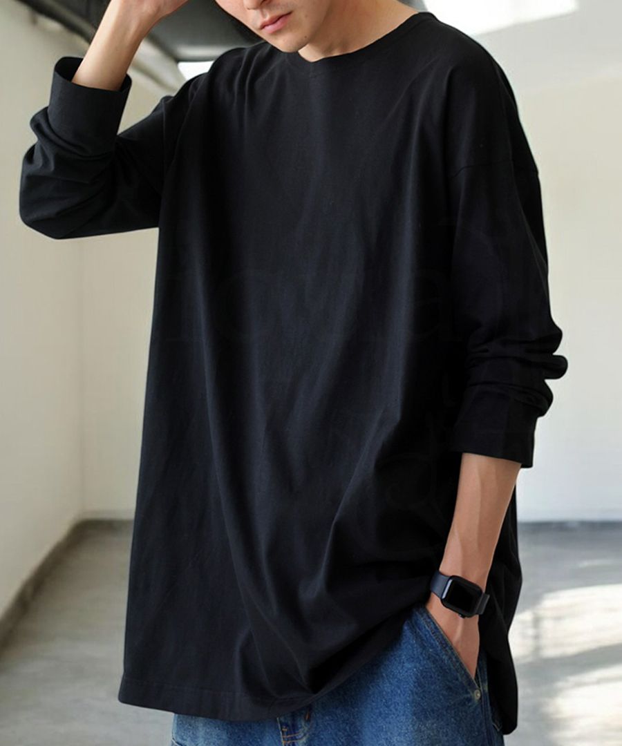 春支度、先行フェア【20％OFF】コットンロンT ロンT メンズ トップス