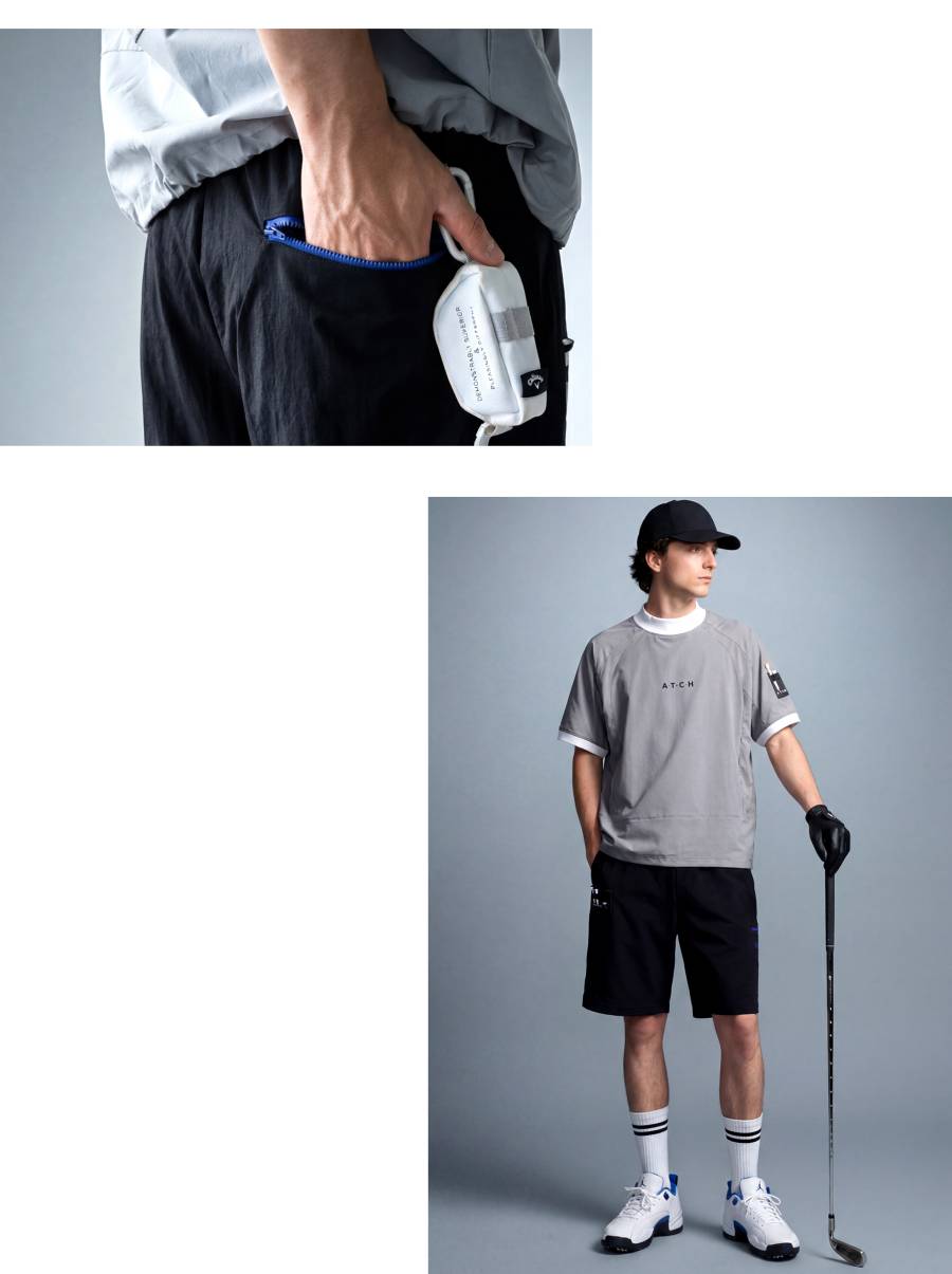 ANTIQUA GOLF×STCH パンツ メンズ 送料無料 ・(80)メール便可 | GOLF