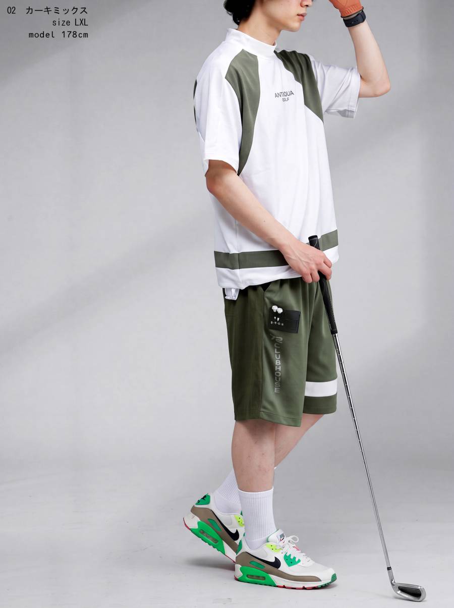 ANTIQUA GOLF×STCH パンツ レディース ショートパンツ ハーフパンツ
