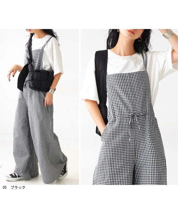 BABYLONE 美品　チェック柄 サロペット レディース 優待価格[BABYLONE]チェックサロペット | KOBUNSHA SELECT SHOP