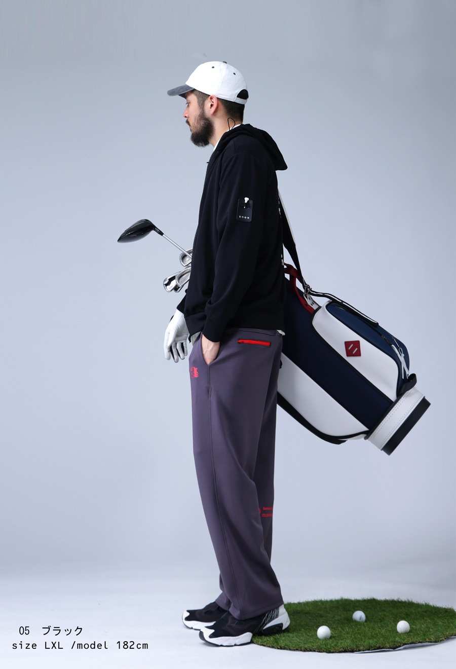 ANTIQUA GOLF×STCH フーディ レディース 送料無料・メール便不可