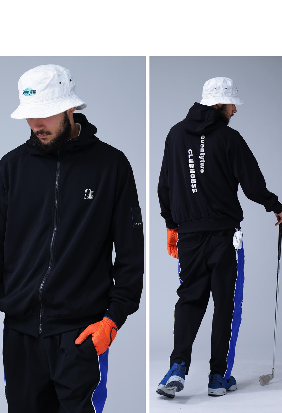 ANTIQUA GOLF×STCH フーディ メンズ 送料無料・メール便不可