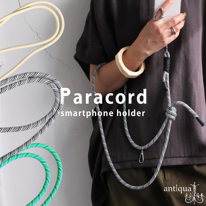 スマホショルダー マルチストラップ レディース 透明カバー付き・(100