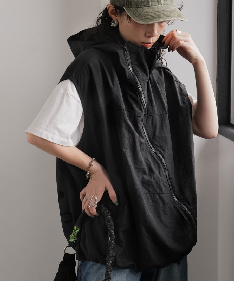 HISTERIC GLAMOUR ANGELBEAR フードベストFREEサイズ HISTERIC GLAMOUR ANGELBEAR フードベストFREEサイズ トップス