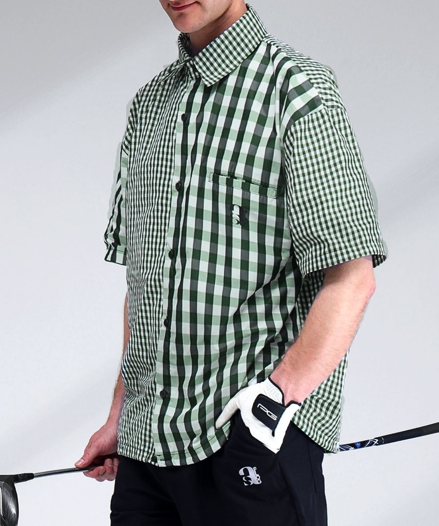 ANTIQUA GOLF×STCH シャツ メンズ 送料無料・(100)メール便可