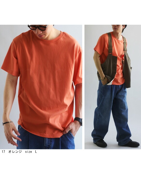 無地Tシャツ Tシャツ レディース トップス 半袖 綿100・(80
