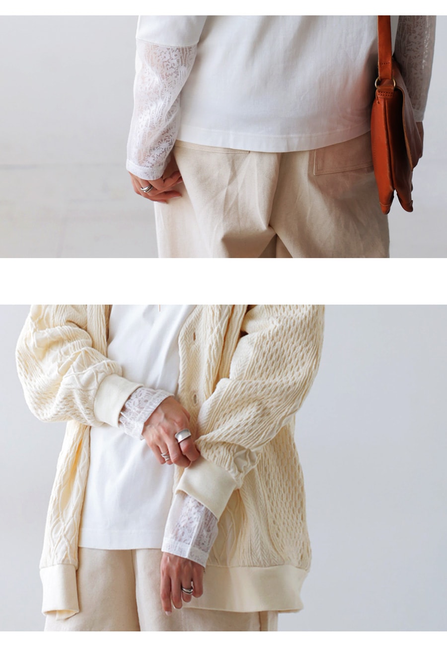 レースリバロンT タグ付き新品 ANGEL R/エンジェルアール】バストスパンコール/ パールビジュー