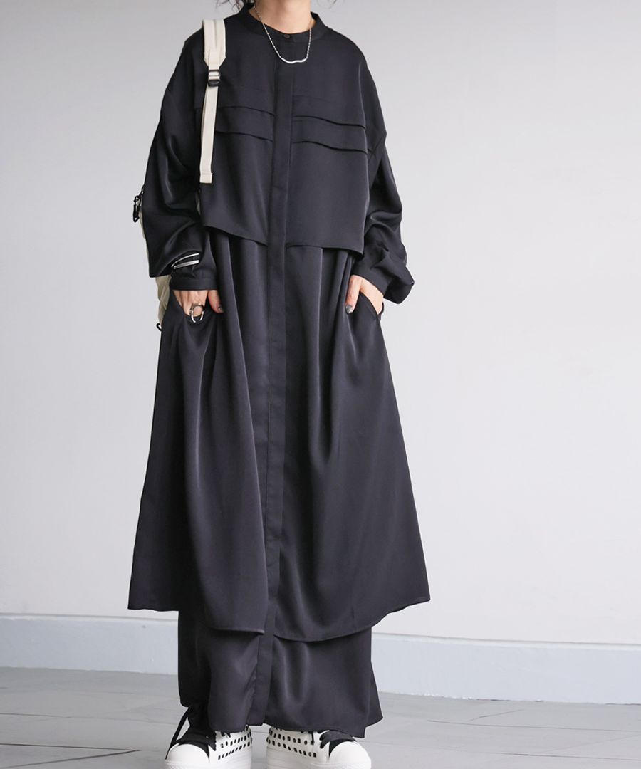 MSGM レイヤードロングワンピース MSGM レイヤードロングワンピース