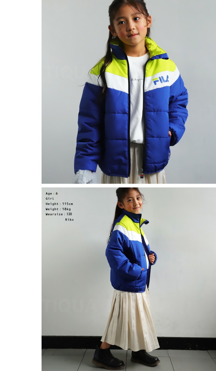 FILA　中綿アウター　ダウンジャケット　レディースM　未使用品　男の子　女の子 FILA フィラ 中綿ジャケット メンズ レディース アウター 中綿
