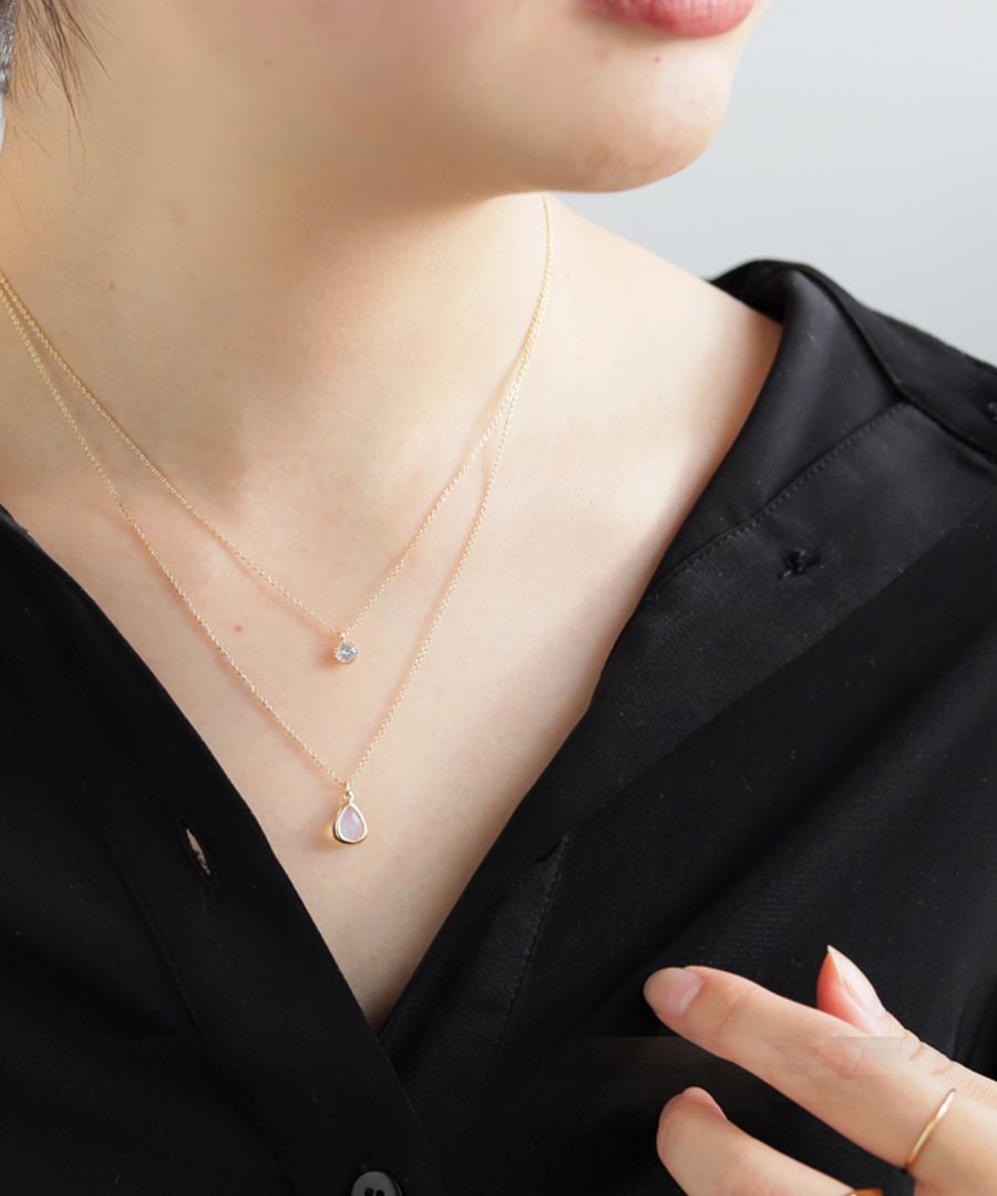 極上アクセサリーネックレス　293g 東Y8-0428☆2F アクセ送料無料 誕生石ネックレス ネックレス レディース・(80)メール