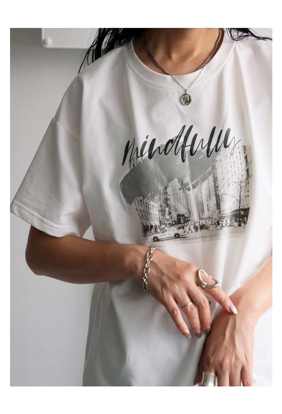 プリントロゴTシャツ Tシャツ レディース トップス 半袖 送料