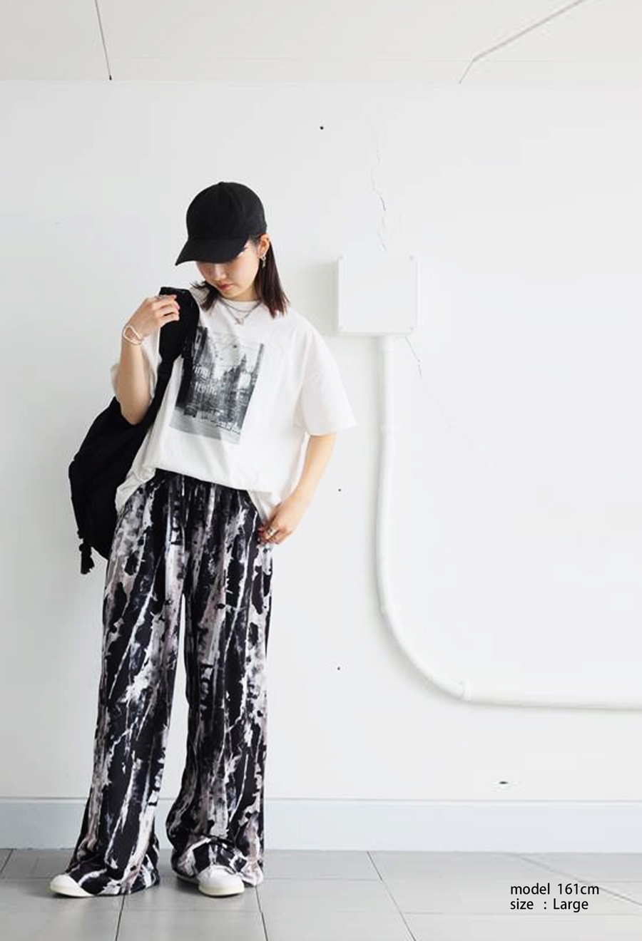タイダイ柄パンツ パンツ レディース ボトムス ロング 送料無料
