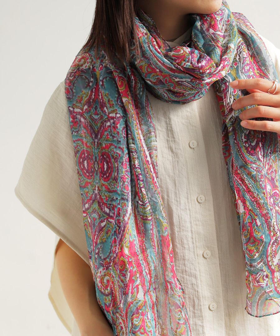 シアーストール スカーフ レディース 送料無料・再販。(80)メール便可