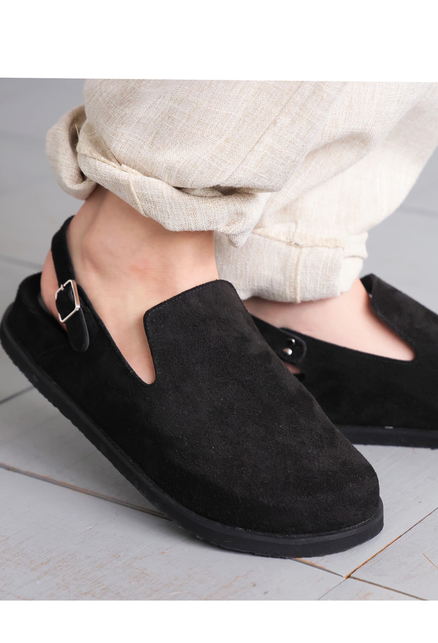 NAOT スウェード サボサンダル 40 NAOT スウェード サボサンダル 40