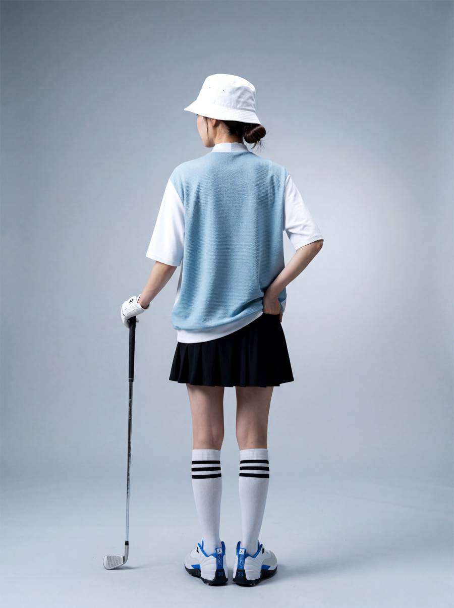 ANTIQUA GOLF×STCH トップス レディース 送料無料 ・(80)メール便可