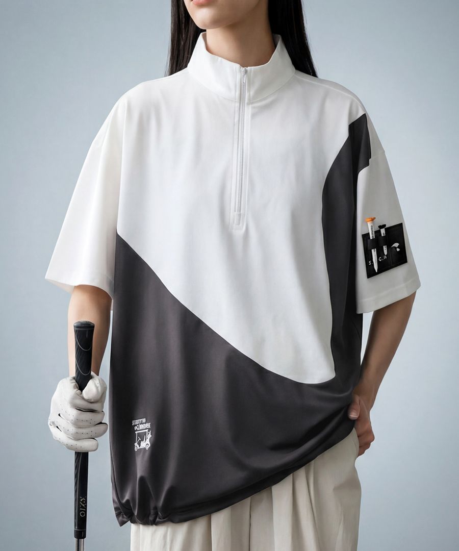 ANTIQUA GOLF×STCH トップス レディース 送料無料 ・(50)メール便可