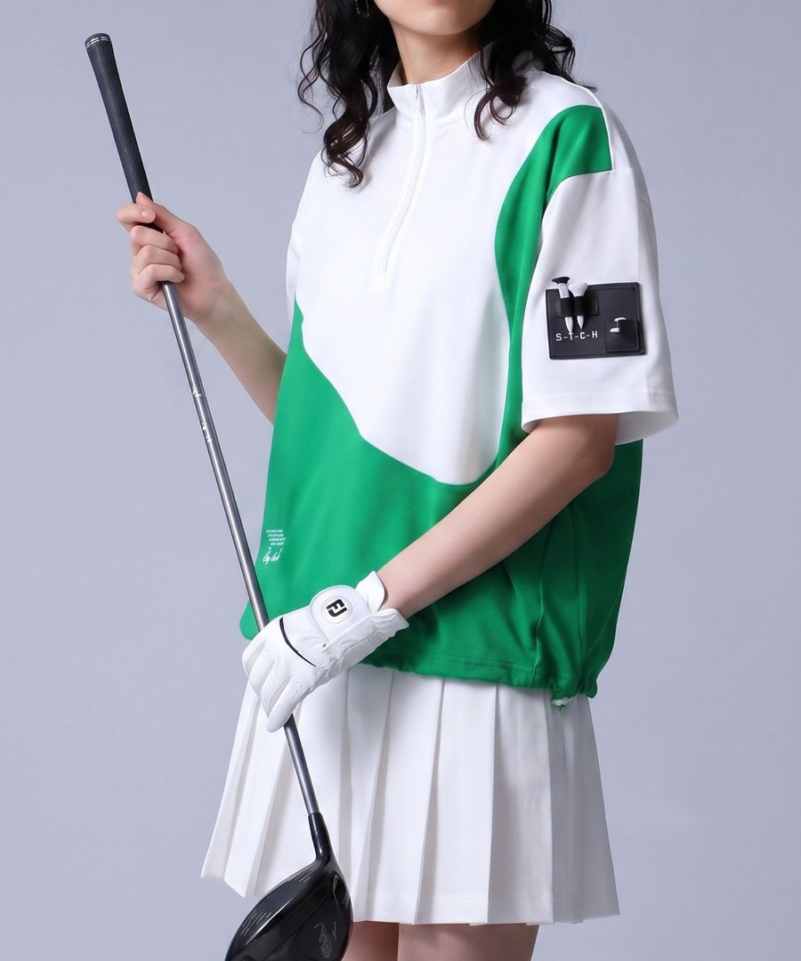 ANTIQUA GOLF×STCH トップス レディース 送料無料 ・(50)メール便可