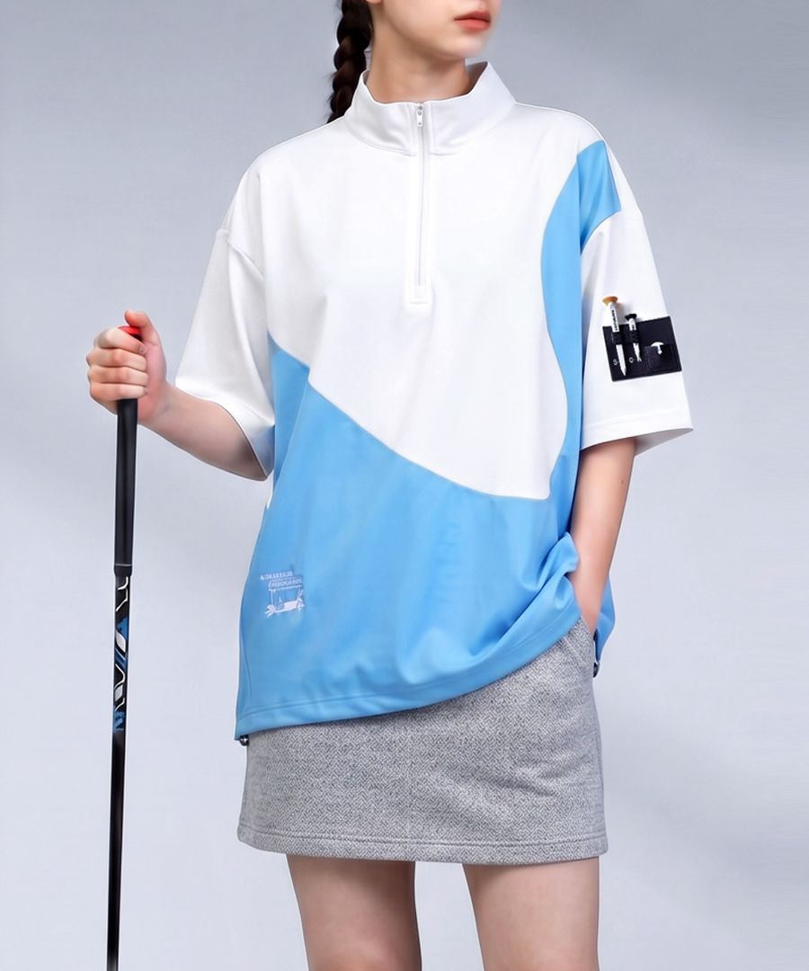 ANTIQUA GOLF×STCH トップス レディース 送料無料 ・(50)メール便可