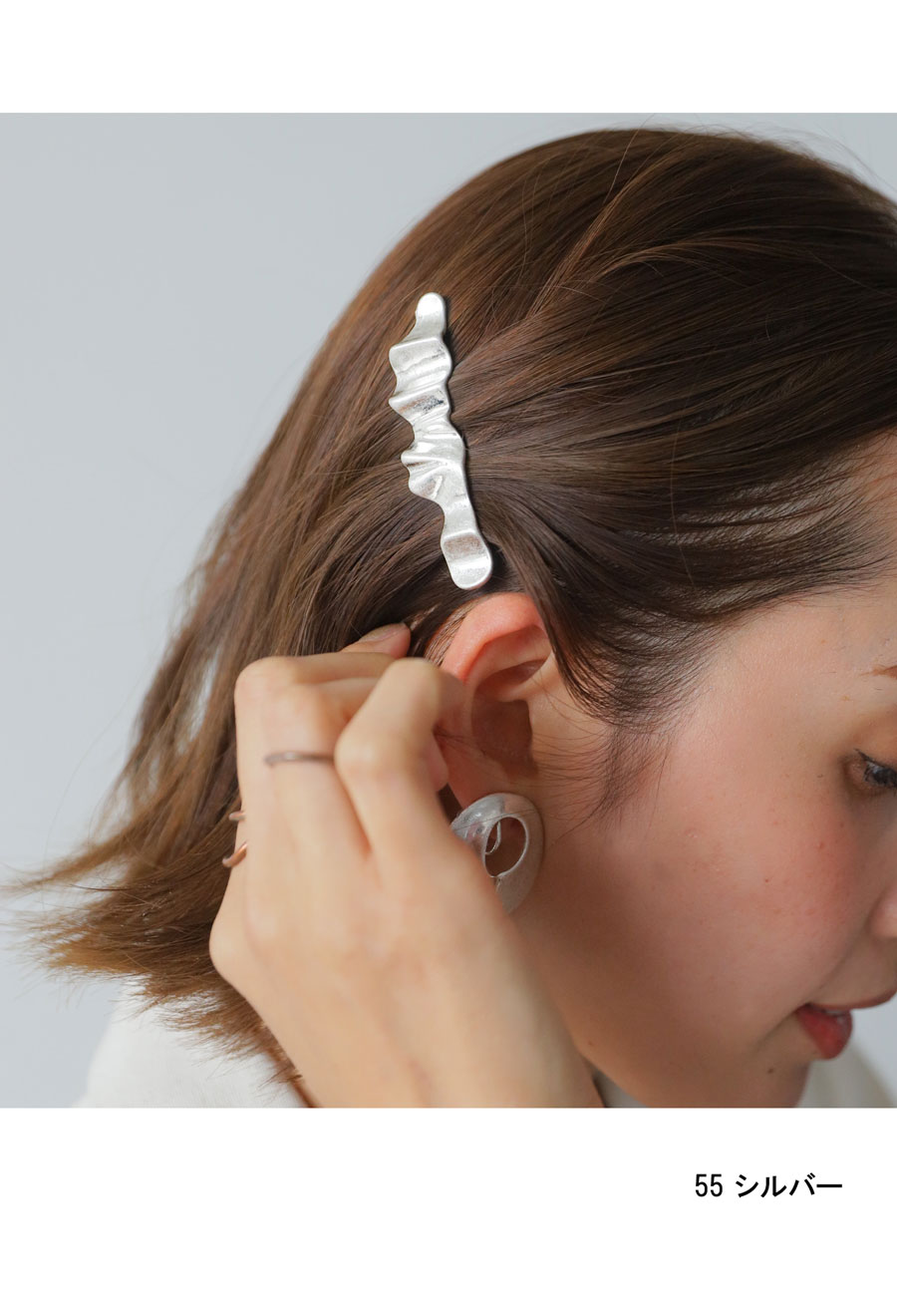 顔まわりが、ぐっと洗練。 ヘアピン レディース ヘアアクセサリー