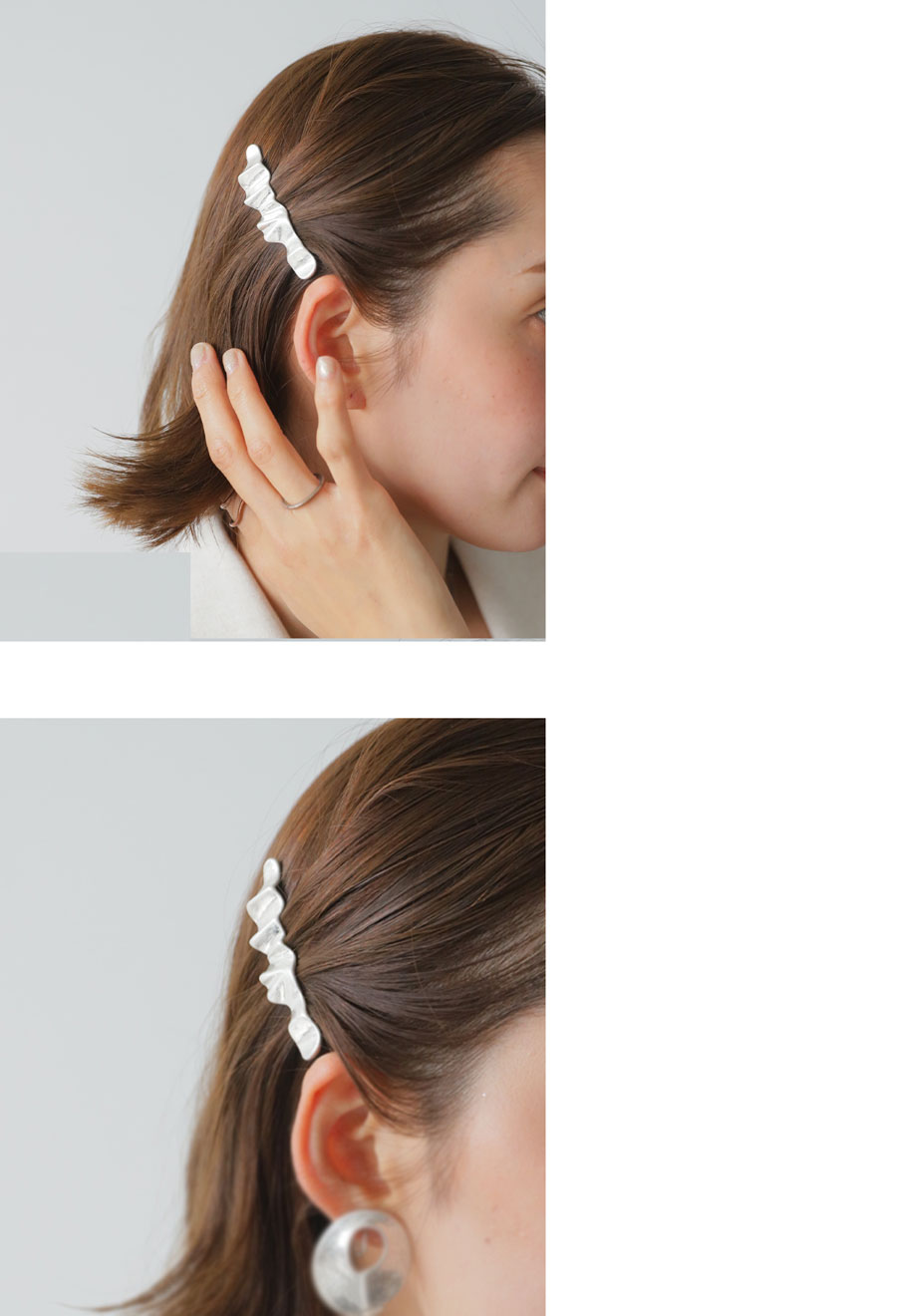 顔まわりが、ぐっと洗練。 ヘアピン レディース ヘアアクセサリー