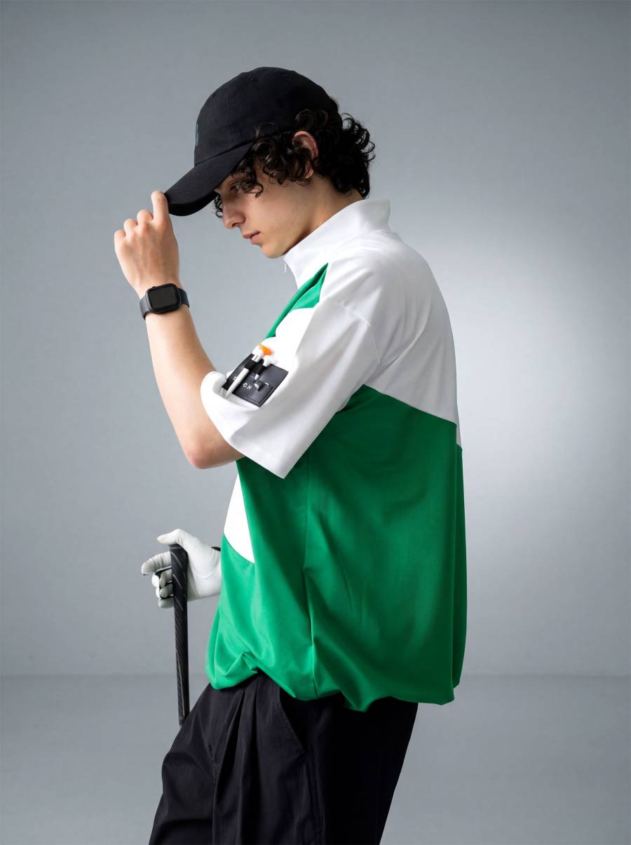 ANTIQUA GOLF×STCH トップス メンズ 送料無料 ・(50)メール便可 | GOLF